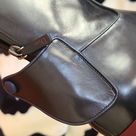 Dior Leather Ankle Zipper Boots!! - Picture 7 of 16